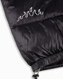 Grimey Abrigo Back At You Puffer - Black | Fw23 Hot