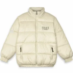 Grimey Abrigo Back At You Puffer - Cream | Fw23 Flash Sale