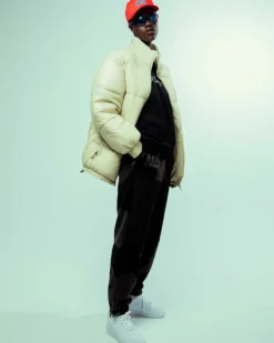 Grimey Abrigo Back At You Puffer - Cream | Fw23 Flash Sale
