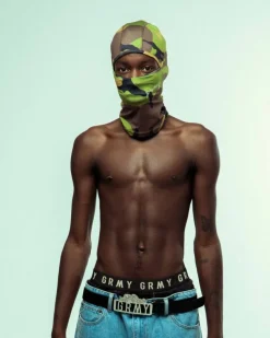 Grimey Balaclava Tusker Temple All Over Print - Camo | Fw23 Clearance
