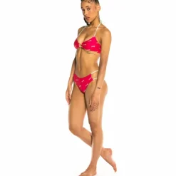 Grimey Banador Yanga Bikini Top Ss20 Red Clearance