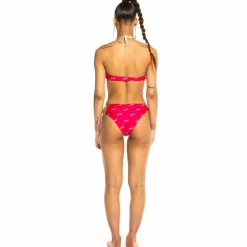 Grimey Banador Yanga Bikini Top Ss20 Red Clearance