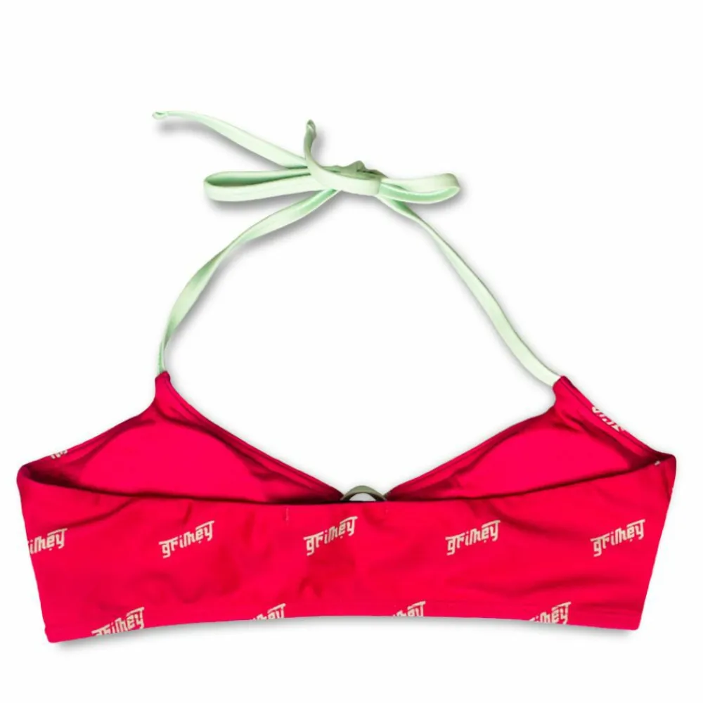 Grimey Banador Yanga Bikini Top Ss20 Red Clearance