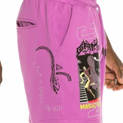 Grimey Bermuda "Liveution" - Purple | Spring 21 Cheap