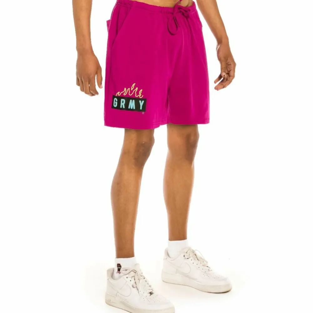 Grimey Bermuda "Trespass" - Fucshia |Summer 22 Discount