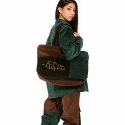 Grimey Bolsa "Tote" Aged Rum Corduroy | Winter 21 - Green Sale