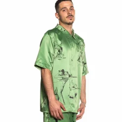 Grimey Camisa "Hope Unseen Vimana" - Khaki | Summer 21 Clearance