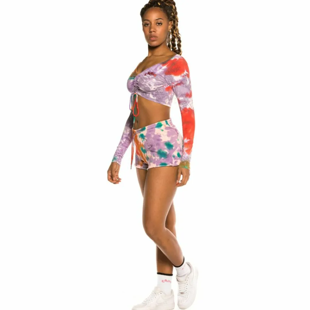 Grimey Camiseta Corta De Chica Liveution Ls - Tie Dye | Spring 21 Cheap