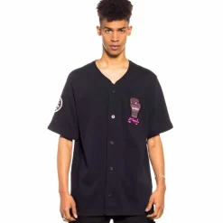 Grimey Camiseta De Baseball Day Dreamer - Black| Spring 22 Online