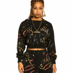 Grimey Camiseta De Chica "Jazz Thing" All Over Print Ls - Black | Fall 21 Best