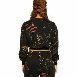 Grimey Camiseta De Chica "Jazz Thing" All Over Print Ls - Black | Fall 21 Best