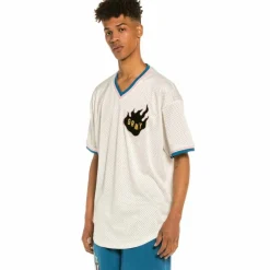Grimey Camiseta De Mesh Trespass - White| Summer 22 Shop
