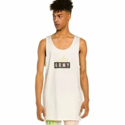 Grimey Camiseta De Tirantes "Trespass" - White | Summer 22 Flash Sale