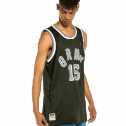Grimey Camiseta De Tirantes Mesh Trespass - Black | Summer 22 Clearance
