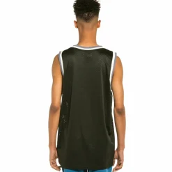 Grimey Camiseta De Tirantes Mesh Trespass - Black | Summer 22 Clearance