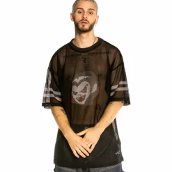 Grimey Camiseta Arch Rival Polymesh Fw20 Black Best Sale
