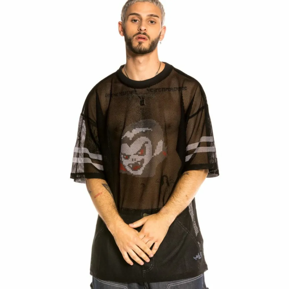 Grimey Camiseta Arch Rival Polymesh Fw20 Black Best Sale