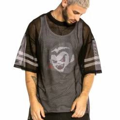 Grimey Camiseta Arch Rival Polymesh Fw20 Black Best Sale