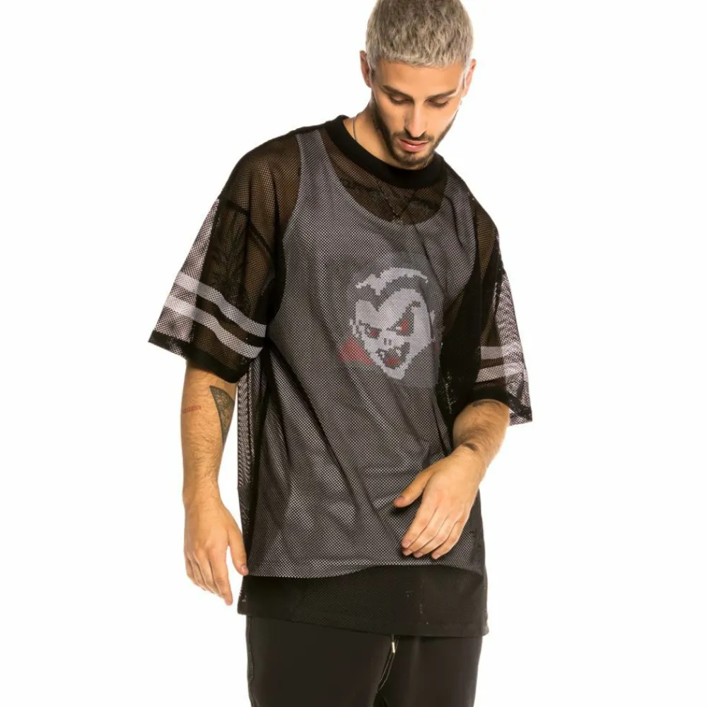 Grimey Camiseta Arch Rival Polymesh Fw20 Black Best Sale