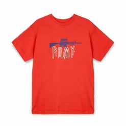 Grimey Camiseta Back At You Regular - Red | Fw23 Cheap