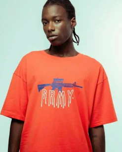Grimey Camiseta Back At You Regular - Red | Fw23 Cheap