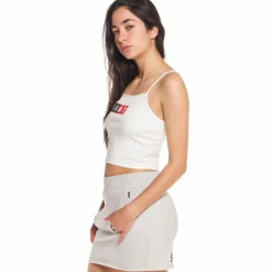 Grimey Camiseta Chica Ashe Top Ss18 White Flash Sale