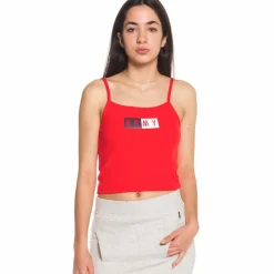 Grimey Camiseta Chica Ashe Top Ss18 Red Shop