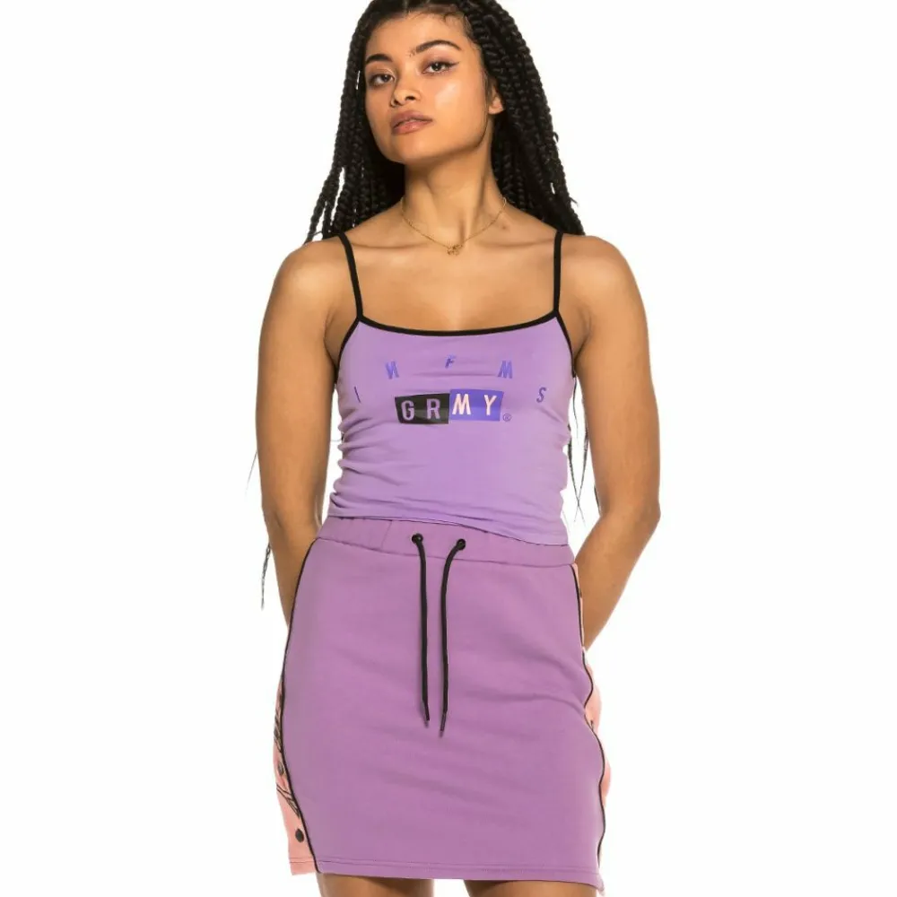 Grimey Camiseta Chica F.A.L.A. Girl Top Ss19 Purple Cheap
