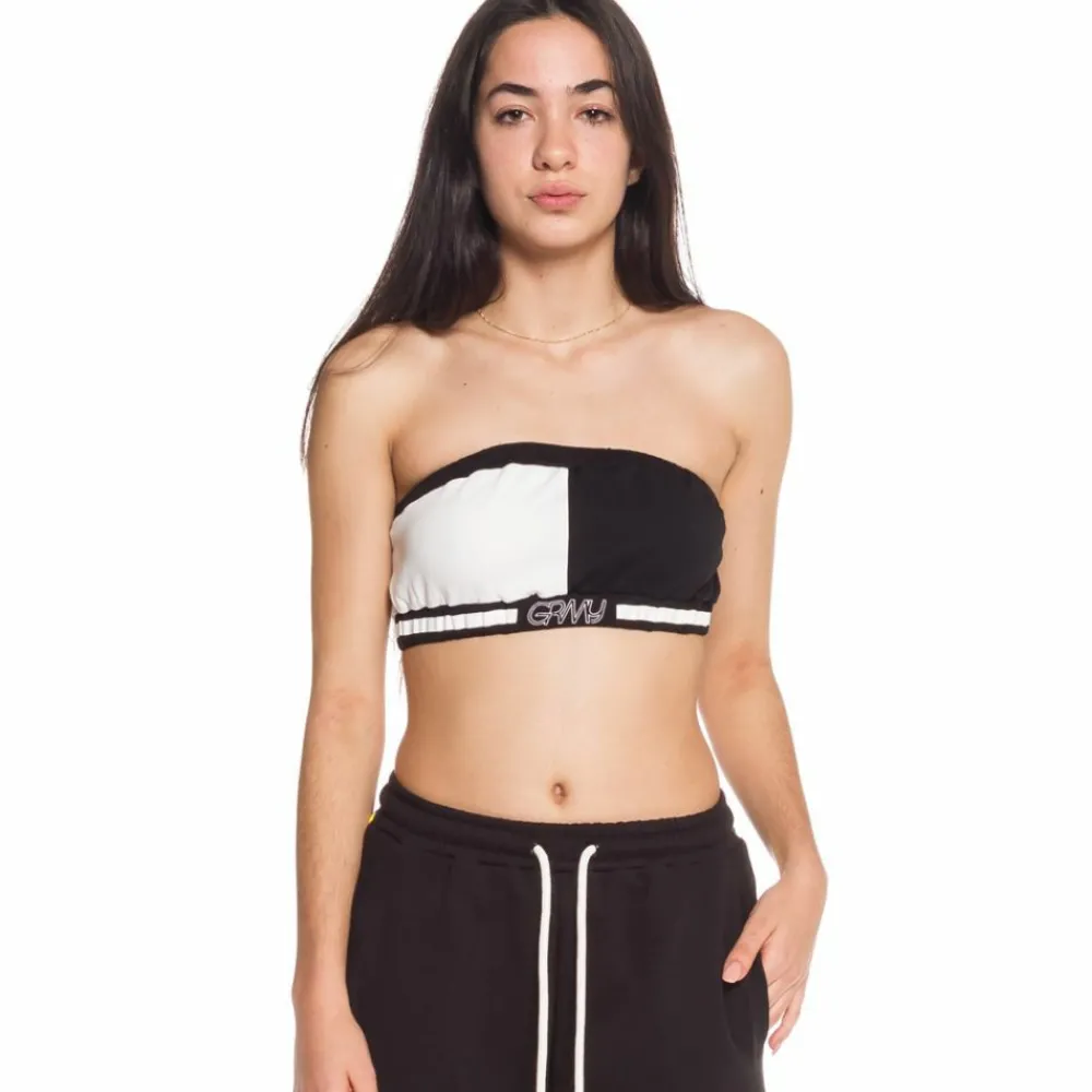 Grimey Camiseta Chica Mangusta V8 Top Ss18 Black Cheap