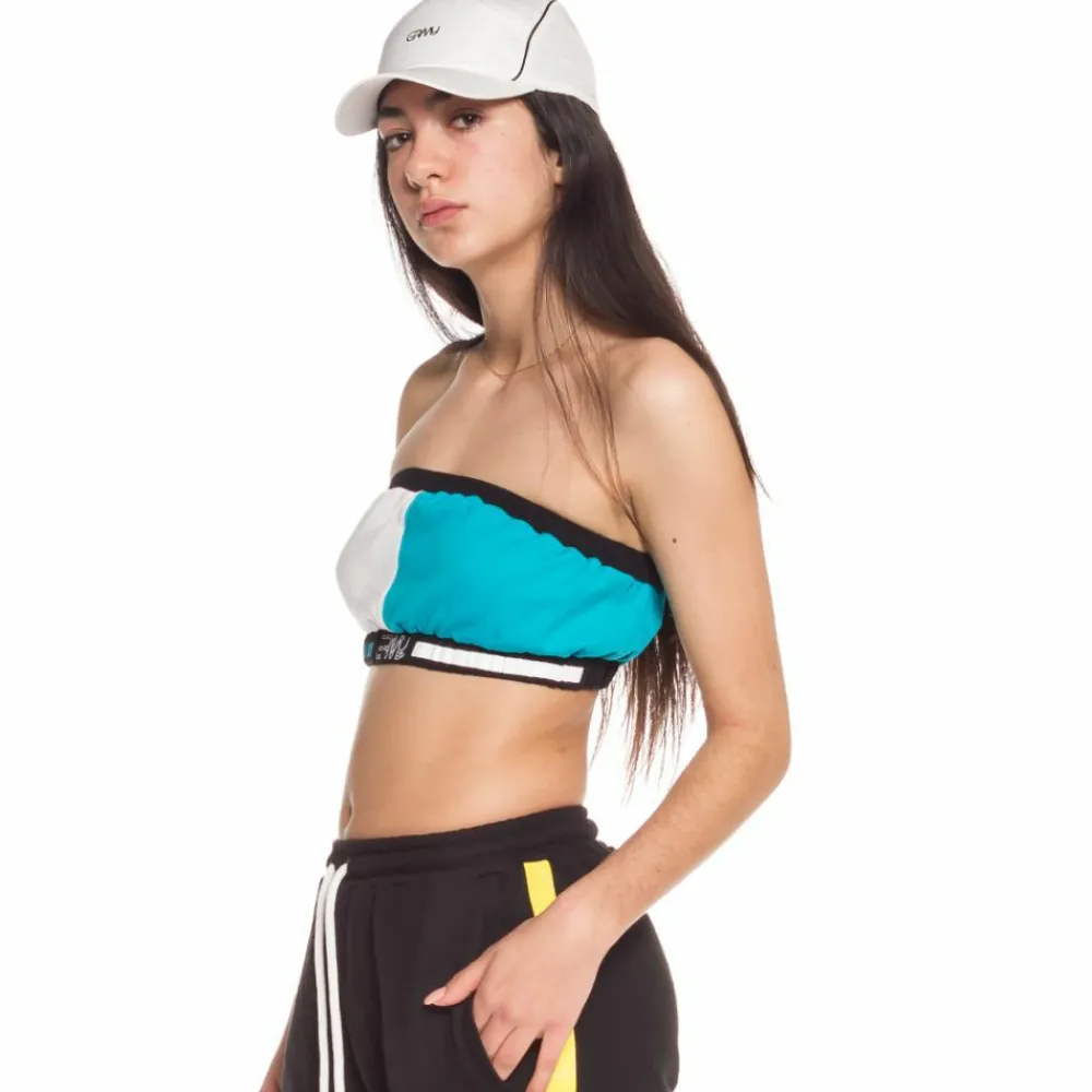 Grimey Camiseta Chica Mangusta V8 Top Ss18 Blue Ii Clearance