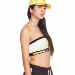 Grimey Camiseta Chica Mangusta V8 Top Ss18 Yellow Hot