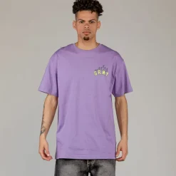 Grimey Camiseta Cloven Tongues Saqueo Regular - Violet | Summer 23 Flash Sale