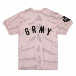 Grimey Camiseta Cloven Tongues All Over Print Mesh - Cream | Summer 23 Sale