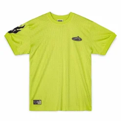 Grimey Camiseta Cloven Tongues Mesh - Fluor Lime | Summer 23 Flash Sale