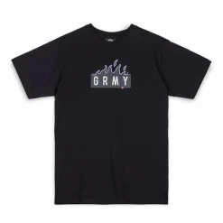 Grimey Camiseta Cloven Tongues Grmy Regular - Black | Summer 23 Flash Sale