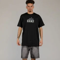 Grimey Camiseta Cloven Tongues Grmy Regular - Black | Summer 23 Flash Sale