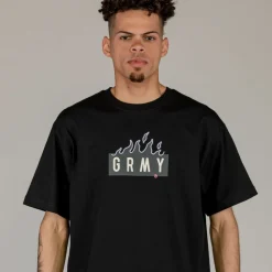 Grimey Camiseta Cloven Tongues Grmy Regular - Black | Summer 23 Flash Sale