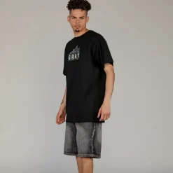 Grimey Camiseta Cloven Tongues Grmy Regular - Black | Summer 23 Flash Sale