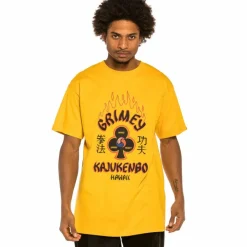 Grimey Camiseta "Destroy All Fear" - Yellow | Fall 21 Hot