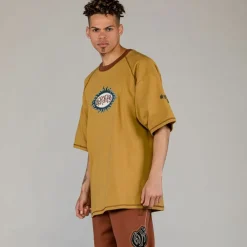 Grimey Camiseta Fire Route Oversized - Brown | Spring 23 Sale
