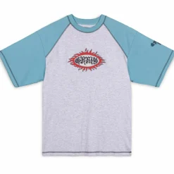 Grimey Camiseta Fire Route Bicolor Oversized - Blue | Spring 23 Shop