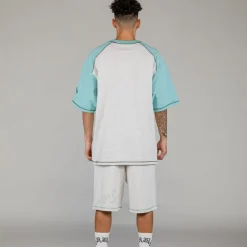 Grimey Camiseta Fire Route Bicolor Oversized - Blue | Spring 23 Shop