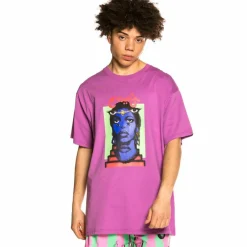 Grimey Camiseta "High Priestess" - Dark Purple | Summer 21 Store