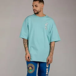 Grimey Camiseta Hive Heavyweight - Blue | Fall 22 Store