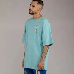Grimey Camiseta Hive Heavyweight - Blue | Fall 22 Store