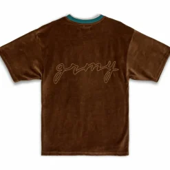 Grimey Camiseta "Iam" Velvet - Brown | Fall 22 Clearance