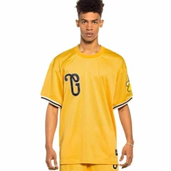 Grimey Camiseta "Jungle Punch" Mesh - Yellow | Spring 22 Store