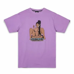 Grimey Camiseta La Mujer - Lila | Primavera 23 Store