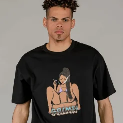 Grimey Camiseta La Mujer - Negra | Primavera 23 Discount