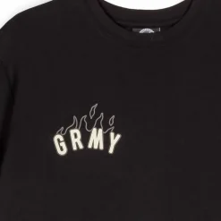 Grimey Camiseta Les Colonies Regular - Black | Fw23 Fashion
